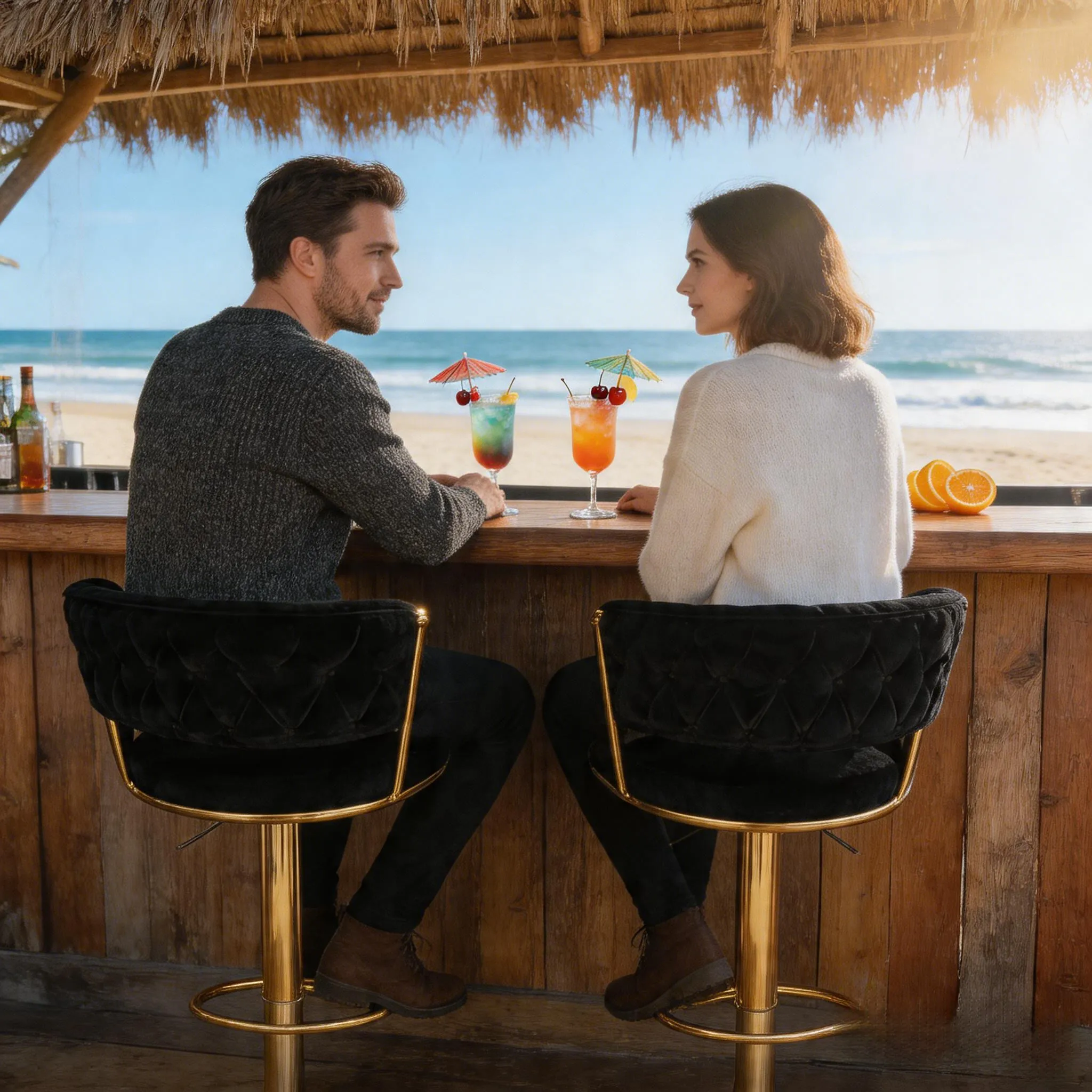 bar chair is used in Outdoor restaurant