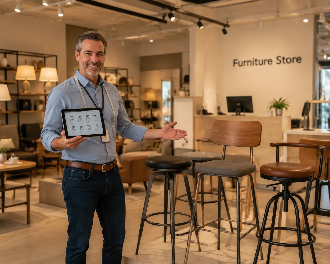 Commercial interior preview