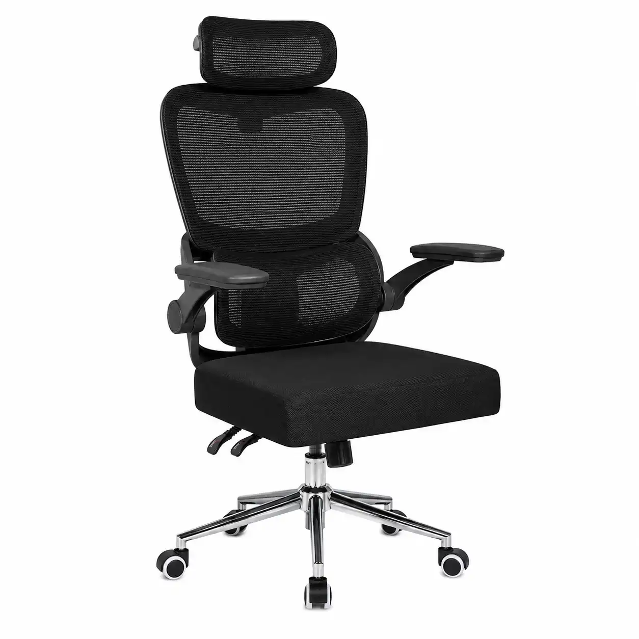 999-1 reclining mesh office chair wholesale model with fabric seat