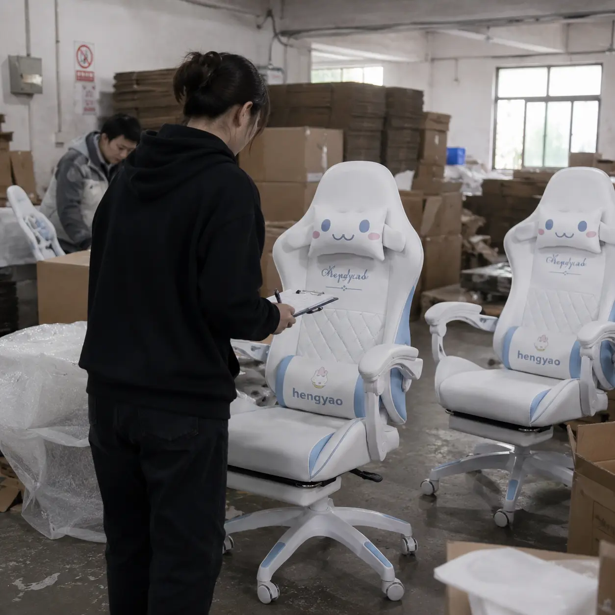 cartoon-gaming-chair-ft-1502-closeup-printed-pvc