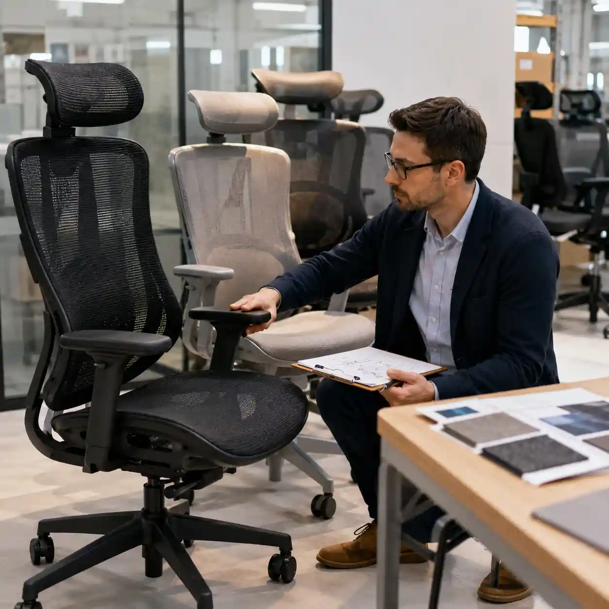 B2B office chair quality checklist before bulk orders
