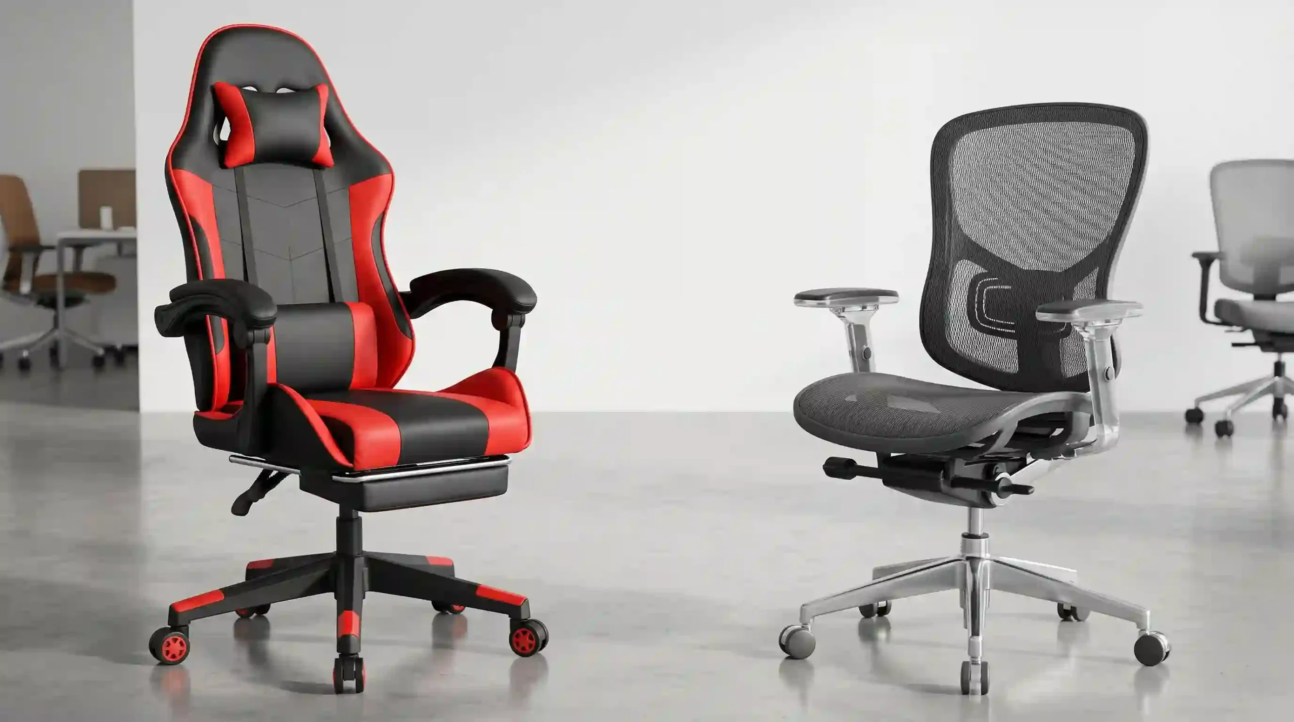 Gaming chair and ergonomic chair adjustability comparison for long sitting