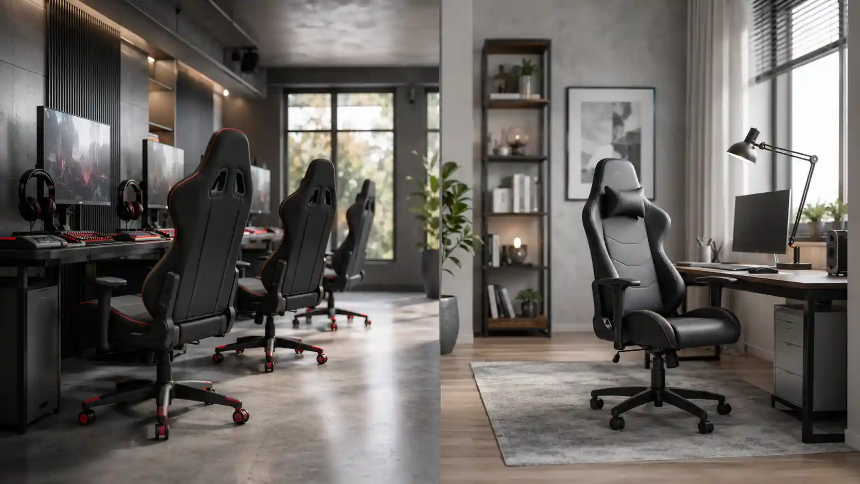 Gaming chair use cases for esports venues and hybrid home offices