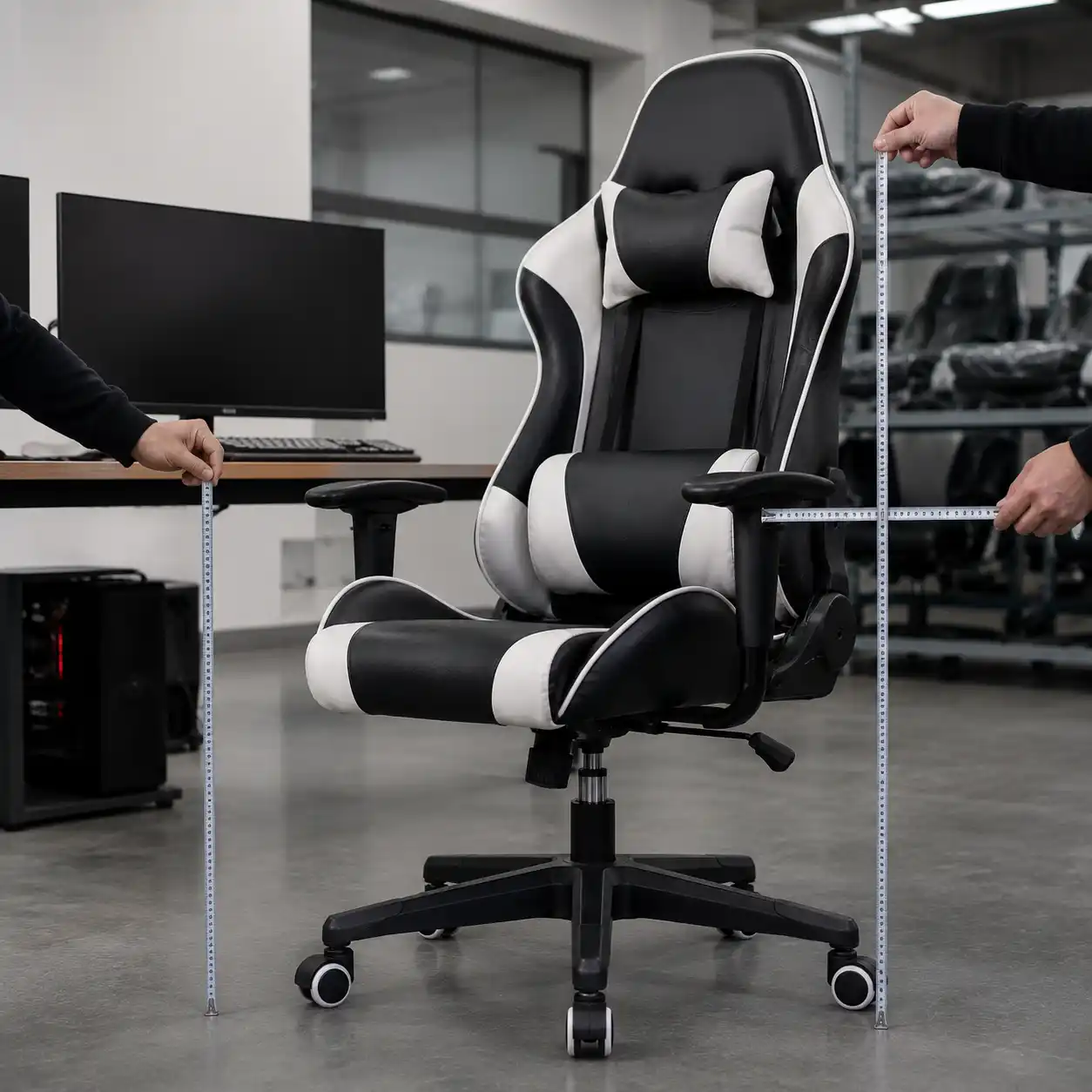 Gaming chair size fit and dimension guide for different body types