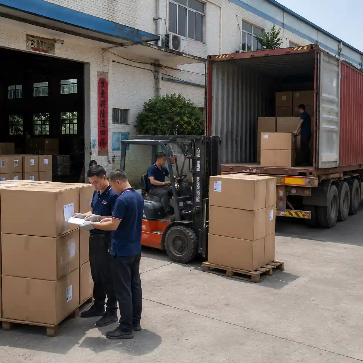 office-chair-export-packing-container-loading-bulk-orders