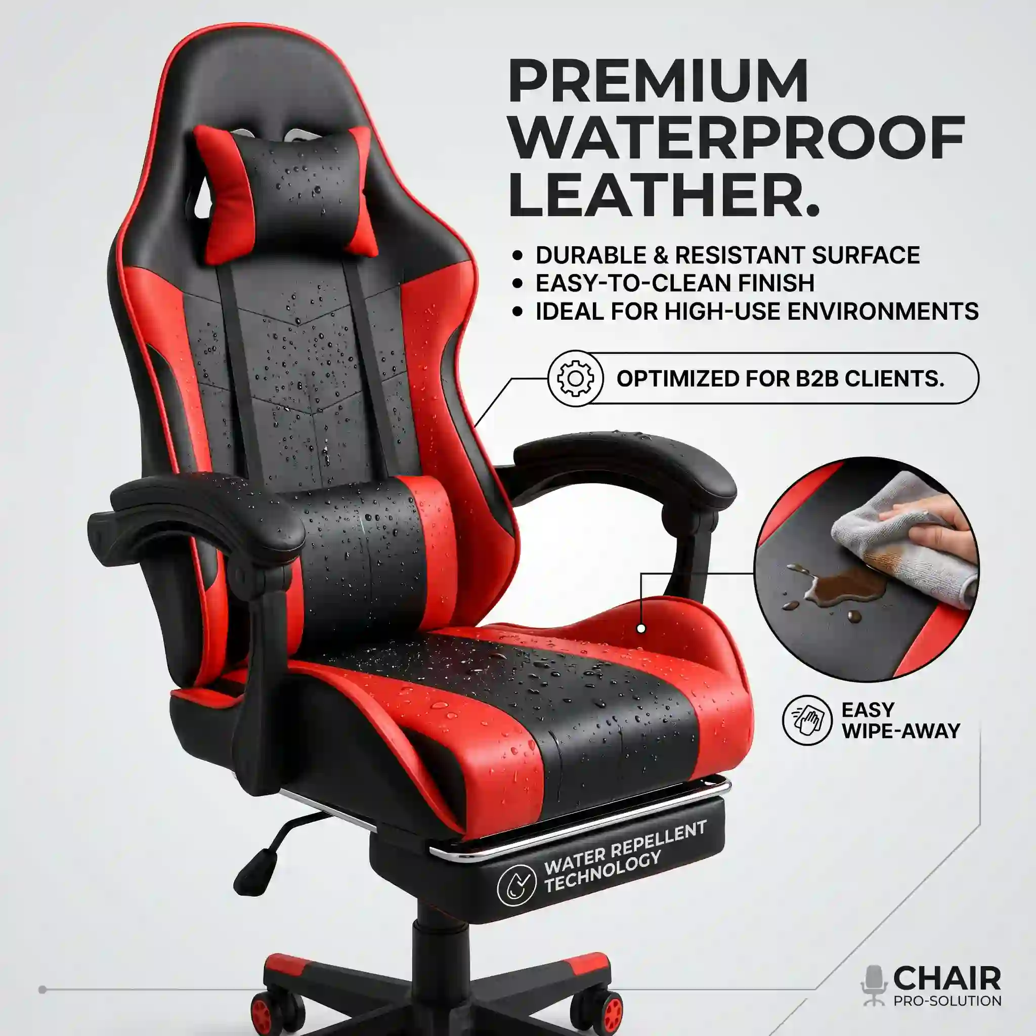 Detachable base packing feature for YG-7169 footrest gaming