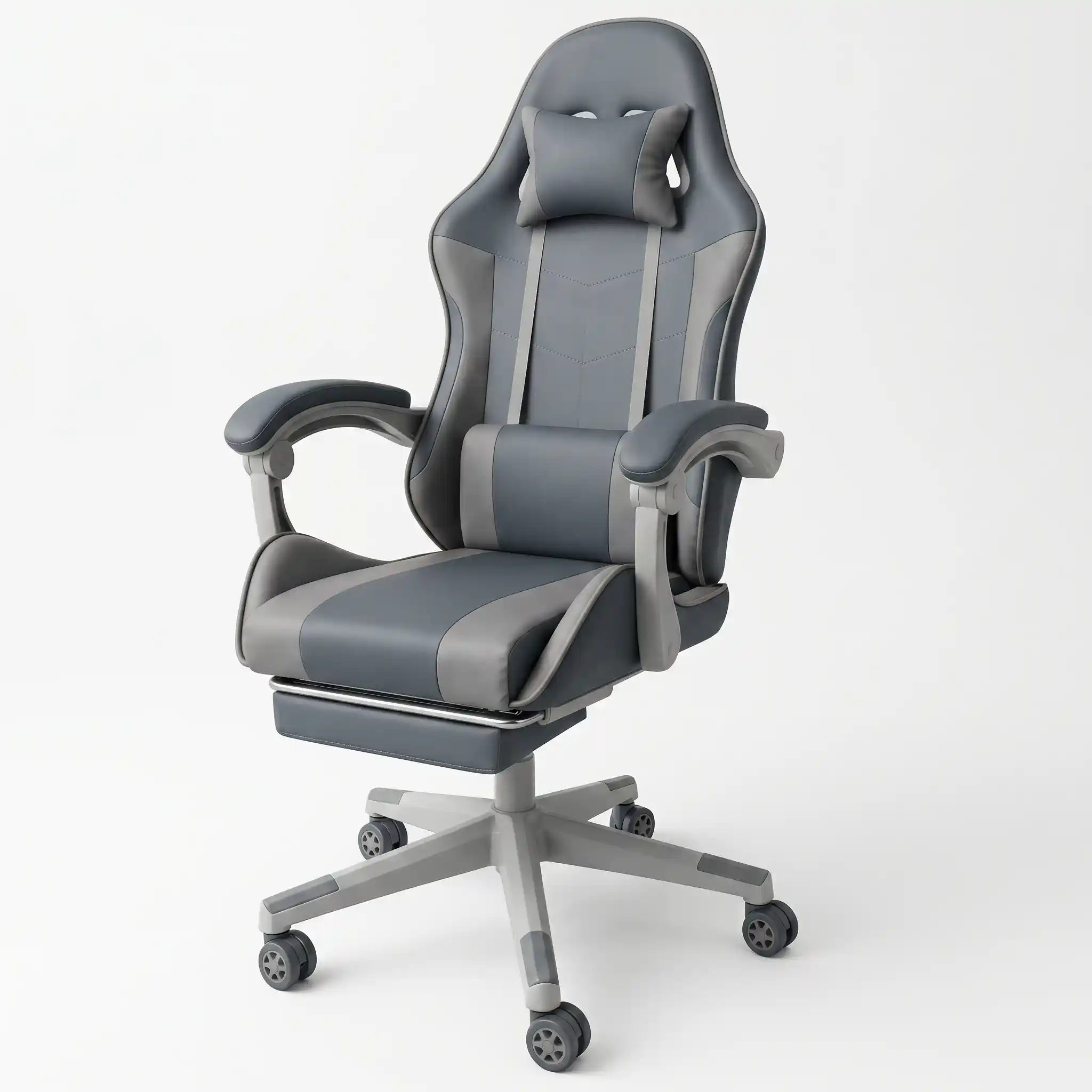 YG-7169 reclining gaming chair with footrest for bulk orders
