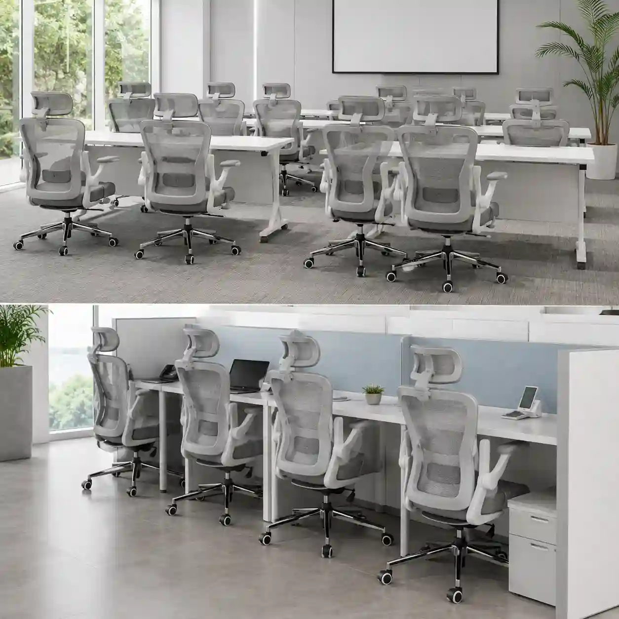 779 office chair armrest hinge 3D headrest and lumbar support inspection for wholesale buyers
