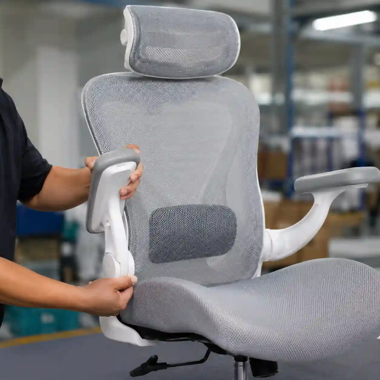 779 mesh office chair molded foam seat and mesh tension comfort check before bulk orders